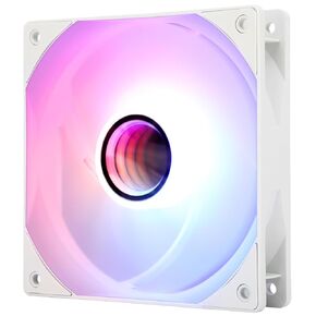 Thermalright TL-C12W-S V3 CPU Fan 120mm Case Cooler Fan ARGB, 4pin PWM Connector Silent Computer Fan with S-FDB Bearing,Desktop Cooling Fan has ARGB Mirror Light Effect (TL-C12W-S V3)
