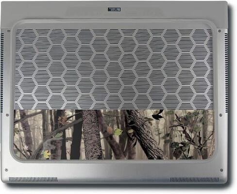 غلاف MightySkins المصنوع من ألياف الكربون المتوافق مع مجموعة التغليف الكاملة Alienware X16 R1 (2023) - قرص العسل الأساسي | لمسة نهائية واقية ومتينة من ألياف الكربون | سهل التطبيق | صنع في الولايات المتحدة الأمريكية in Kuwait