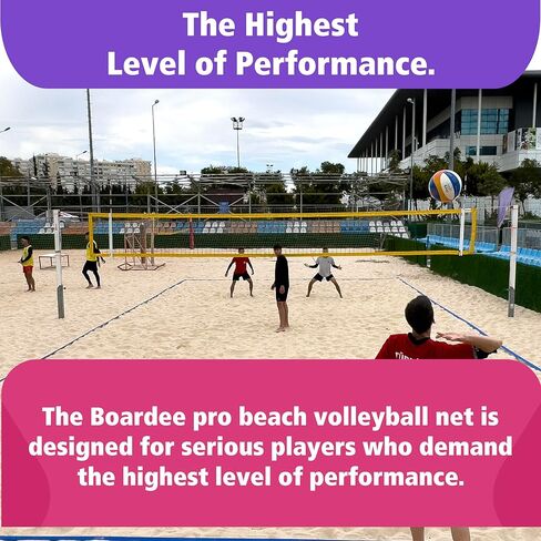 Professional Beach Volleyball Replacement Net, Heavy Duty Outdoor Volleyball Net for Beach Volleyball or Backyard Courts 27.8ft x 3ft in Saudi Arabia