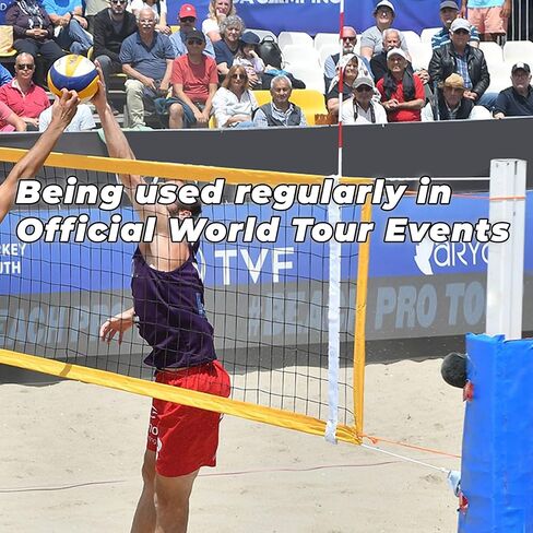 Professional Beach Volleyball Replacement Net, Heavy Duty Outdoor Volleyball Net for Beach Volleyball or Backyard Courts 27.8ft x 3ft in Saudi Arabia