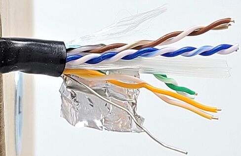 ميكرو كونيكتورز كيبل ايثرنت صلب محمي بطول 1000 قدم (تي بي اس) CAT6 للاماكن الخارجية مقاوم للاشعة فوق البنفسجية ومقاوم للماء - ازرق (TR4-560BL-OUT) in Kuwait