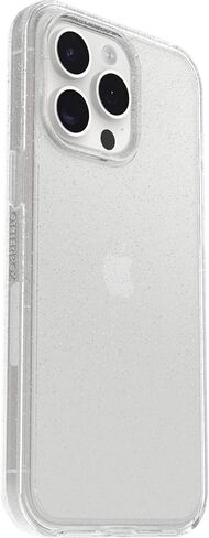 OtterBox iPhone 15 Pro Max Symmetry Series Case - Black, Ultra-Sleek, Wireless Charging Compatible, Raised Edges Protect Camera & Screen, Ultra-Thin, Sleek iPhone Case in Saudi Arabia