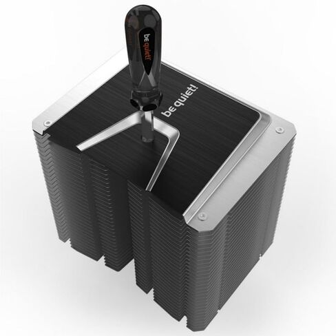 كن هادئاً! مبرد وحدة المعالجة المركزية Shadow Rock TF 2 160W TDP | متوافق مع إنتل 775 / 115x / 1200/1366 / 2011(-3) مربع ILM / 2066 | متوافق مع AMD AM2 / AM3 / AM4 / FM1 / FM2 | أسود | BK003 in Kuwait