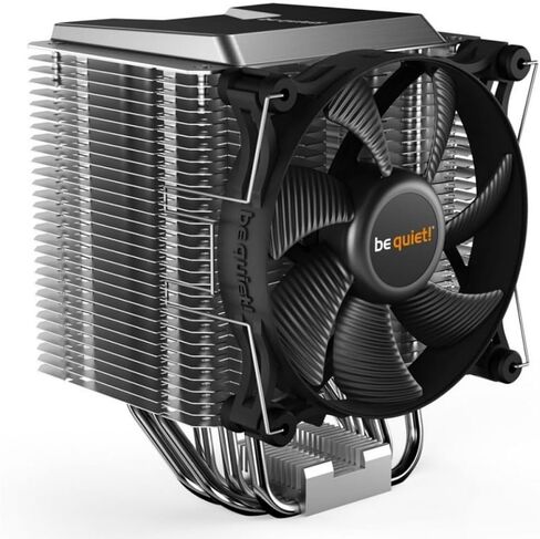 كن هادئاً! مبرد وحدة المعالجة المركزية Shadow Rock TF 2 160W TDP | متوافق مع إنتل 775 / 115x / 1200/1366 / 2011(-3) مربع ILM / 2066 | متوافق مع AMD AM2 / AM3 / AM4 / FM1 / FM2 | أسود | BK003 in Kuwait