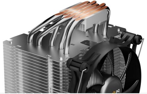 كن هادئاً! مبرد وحدة المعالجة المركزية Shadow Rock TF 2 160W TDP | متوافق مع إنتل 775 / 115x / 1200/1366 / 2011(-3) مربع ILM / 2066 | متوافق مع AMD AM2 / AM3 / AM4 / FM1 / FM2 | أسود | BK003 in Kuwait