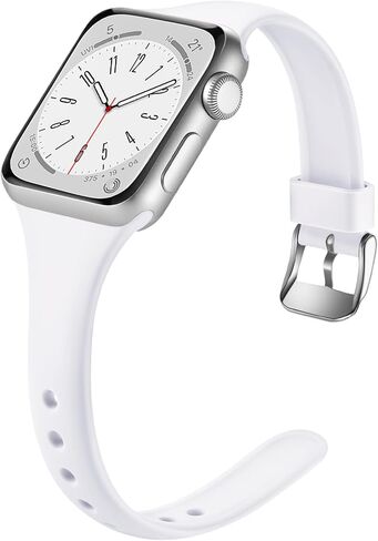 Laffav Slim Band for Apple Watch Bands for Women 40mm 38mm 41mm 42mm in Kuwait
