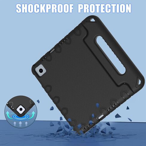 BMOUO 2022 iPad Air 5th Generation (10.9 Inch) Kids Case, 2020 iPad Air 4th Generation Kids Case, iPad Air 5/4 Case, Shockproof Convertible Handle Stand Case for iPad Air 5th/4th Gen 10.9 inch, Black in Kuwait