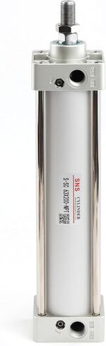 أسطوانة هواء قياسية SNS S-SC 63 x 200 NPT 3/8، التجويف: 2 1/2 بوصة، السكتة الدماغية: 8 بوصة، التمثيل المزدوج in Kuwait