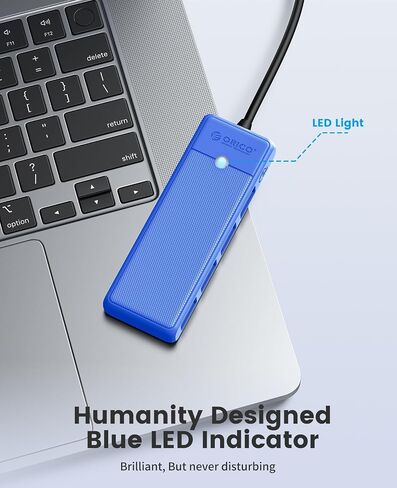 ORICO USB C to USB Adapter 4 Port USB C Hub with 1 * 100W Power Delivery 1* USB C 3.0 Data Port 2* USB 3.0 Data Ports, USB C Splitter for MacBook Pro, MacBook Air, iPad Pro, XPS, and More in Kuwait