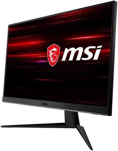 MSI G241V E2، شاشة ألعاب مقاس 24 بوصة، 1920 × 1080 (FHD)، IPS، 1 مللي ثانية، 75 هرتز، FreeSync، HDMI، منفذ عرض، إمالة in Kuwait
