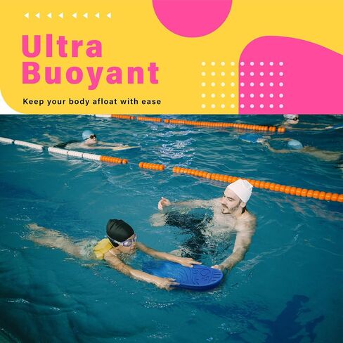 Soak Swimming Kickboard - ملحقات معدات تدريب السباحة للأطفال والكبار في حمام السباحة، مقاس واحد in Saudi Arabia