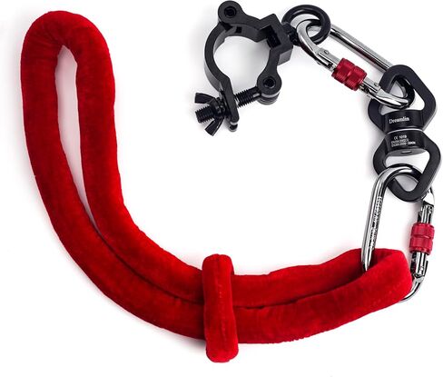Dreamlin Dance Pole Hanging Clamp for Pole Dancing Accessories and Aerial Silks Silkii Equipment Grip for Flying Pole Dance Swivel Aerial Yoga for Home in Saudi Arabia