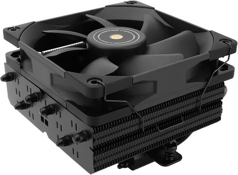 Thermalright SI-100 White ARGB CPU Air Cooler, 6×6mm Heat Pipes,120mm PWM Quiet Fan CPU Cooler with S-FDB V2.0 Bearing, AGHP 3.0 Technology, for AMD AM4 AM5/Intel 1150/1151/1200/1700/2066, PC Cooler in Kuwait