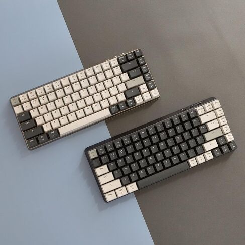 Azio Cascade Mechanical Keyboard, 98% Layout, Backlit RGB, Hotswap Switches and Keycaps, USB Wired/Bluetooth Wireless Connection (Gateron Brown Switches) (Galaxy Dark) in Kuwait