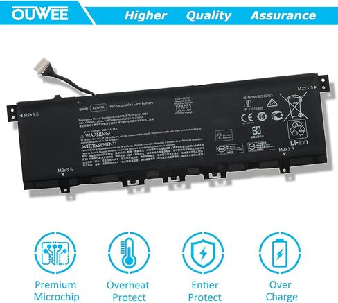 بطارية كمبيوتر محمول OUWEE SA04XL متوافقة مع HP Envy X360 15-DR 15-DR0010TX Series Notebook HSTNN-OB1F HSTNN-OB1G HSTNN-UB7U L43248-541 L43248-AC1 L43248-AC2 L43267-005 SAO4XL 15.12V 55.67Wh in Saudi Arabia