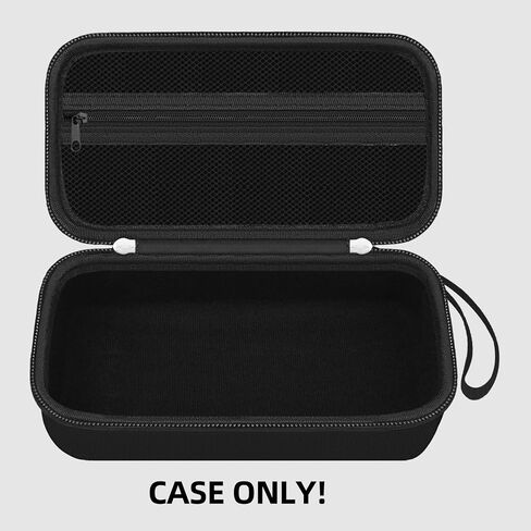 Travel Case for Portable Nebulizer Machine for Adults and Kids, Asthma Inhaler Carrying bag, Inhaler Spacer Storage Case Organizer, Handheld Mesh Atomizer Machine Holder, Black (Case Only) in Saudi Arabia