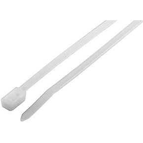 South Main Hardware 888065 12-in Double Loop 100-Pack, 50-lb, Black, Speciality Cable Tie, 100 Piece