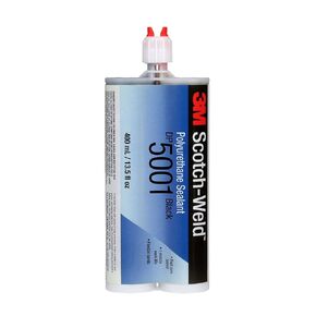 3M Scotch-Weld Polyurethane Sealant DP5001, Black, 400 mL Duo-Pak
