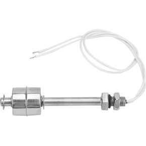 Aquarium Switch, Electric Switch, 0~220V 100mm Stainless Steel Switch, Water Switch, Liquid Switch for Liquid Level Control and Water Heating Equipment Anti Dry