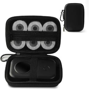 Phomemo D30 D35 Label Marker Case, Waterproof Storage Bag Compatible with JADENS D110/SUPVAN E10/Marklife P11 Label Printer, Fits for Mini labler Sticker
