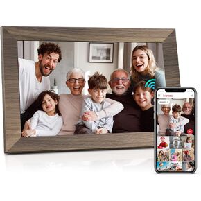 16 Inch Large Digital Picture Frame, Canupdog Digital Photo Frame with 32GB Storage Wall Mountable, Auto-Rotate, Motion Sensor Share Photo Video via App