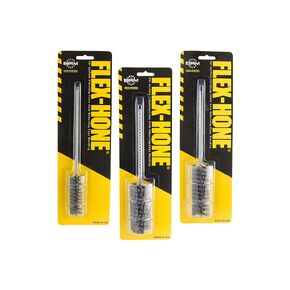 Brush Research BCKB FLEX-HONE® 3-Piece Kit, 320 Grit, Aluminum Oxide