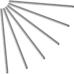 5PCS Stainless Steel Round Tubing, KWOKWEI 300mm 5/16" OD 304 Stainless Steel Seamless Tubing, Mandrel Straight Pipe 1mm Wall Thickness, Stainless Steel Straight ube for Industry Machinery