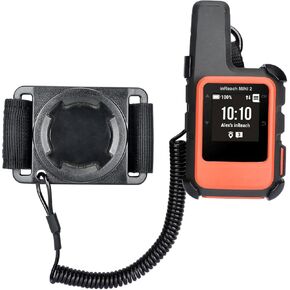 Healvaluefit Backpack Tether Mount for Garmin inReach Mini & Mini 2, Shoulder Strap Tether Holder for Garmin Handheld GPS Devices - Great for Hiking & Hands-Free