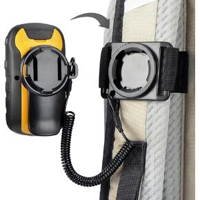 Healvaluefit Backpack Tether Mount for Garmin inReach Mini & Mini 2, Shoulder Strap Tether Holder for Garmin Handheld GPS Devices - Great for Hiking & Hands-Free