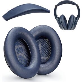 وسائد اذن بديلة QC35 / QC35 ii وشريط راس QC35 / QC35 ii ووسادة V3 متوافقة مع سماعات بوز كوايت كومفورت 35 (QC35) وسماعات بوز كوايت كومفورت 35 ii (QC35 ii) (اسود) in Kuwait