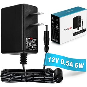 Chanzon 12V 1.5A UL Listed 18W AC DC Switching Power Supply Adapter (Input 100-240V, Output 12 Volt 1.5 Amp) Wall Wart Transformer Charger for DC12V CCTV Security Camera (6Ft Cord, 18 Watt Max)