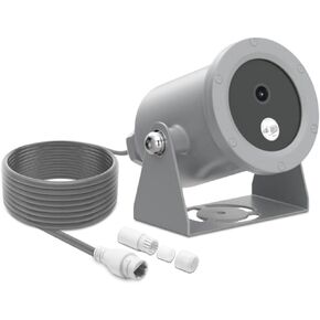 LINOVISION 4K Ultra HD POE IP Underwater Camera with Easy Remote Access, Anti-Corrosion Steel, White Light Illumination, Permanent Underwater Inspection for Aquaculture Farms, Aquariums, Dams