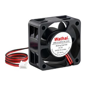 Wathai 40mm x 20mm PWM Computer Fan 12V Duall Ball for 1U Servers, Network Equipment, 4Pin 40x20mm, High Performance Cooling