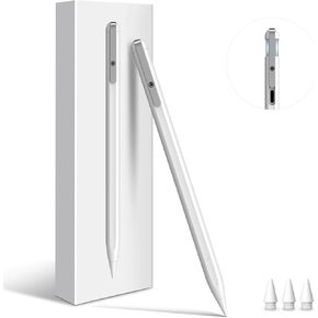 Stylus Pen for iPad, 15 mins Fast Charging Apple iPad 10th Generation Pencil, Pen for iPad with Tilt Sensitivity, Compatible with iPad Air 3/4/5, iPad Mini 5/6, iPad 6/7/8/9/10, iPad Pro12.9&11"