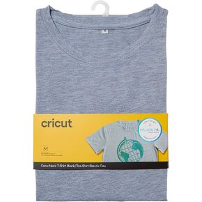بطاطين حبر Cricut برقبة دائرية للرجال، رمادي، مقاس X-Large أمريكي, رمادي, XL