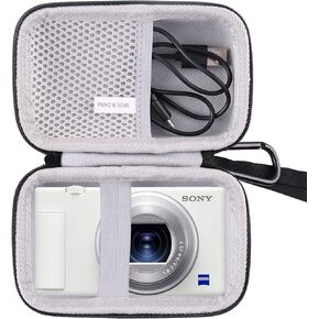 Hard EVA Carrying Case for Sony ZV-1/ ZV-1F/ ZV-1 II Digital Camera Case (small)