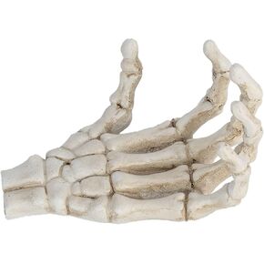 Yosoo Halloween Skeleton Hands,High Hardness Light Weight Hand Bone Ornaments,Providing Medical Students with Hand and Wrist Structure and Descriptive Details