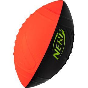 NERF Pro Grip Football, Classic Foam Ball, Easy to Catch & Throw, Kids Sports Toys, Red