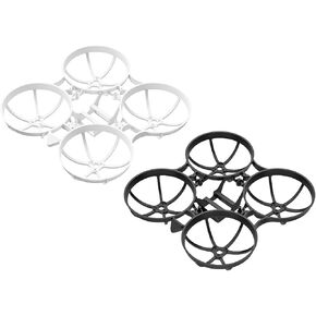 BETAFPV 2pcs Meteor65 Air 65mm Brushless Whoop Frame Kit for DIY Ultra-Weight 1S Brushless FPV Whoop Drone Quadcopter Compatible for 31mm Propellers 07xx 08xx Series Motors - Black&White
