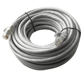50FT CAT5e Ethernet Patch Cable, RJ45 Computer Network Cord, Category 5e Patch Cord LAN Cable UTP 24 AWG 100% Copper Wire