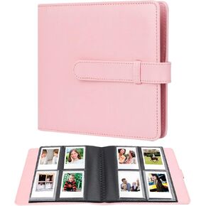 256 Pockets Photo Album for Polaroid Go Color Film Only,Polaroid Go Photo Album Book(Purple)