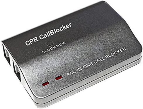 Whitelist Call Blocker for Landline Phones | CPR V10000 | Dual Mode Protection. Only Allow The Numbers You Want to Call | Blacklist Call Blocker with 10,000 Known Robocall Scam Numbers in Kuwait