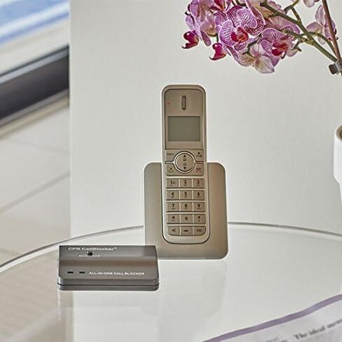 Whitelist Call Blocker for Landline Phones | CPR V10000 | Dual Mode Protection. Only Allow The Numbers You Want to Call | Blacklist Call Blocker with 10,000 Known Robocall Scam Numbers in Kuwait