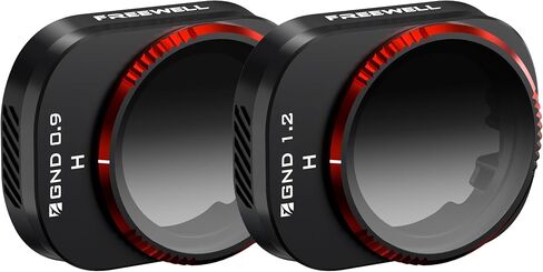 Freewell All Day-6Pack ND16, ND32, ND64, ND128, ND256, ND1000 Compatible with Mini 4 Pro, Neutral Color Optics, GimbalSafe Technology in Kuwait