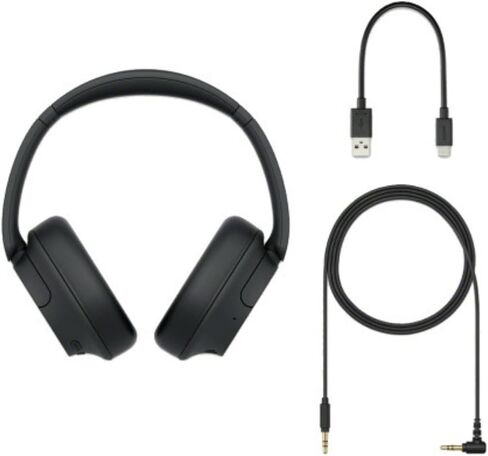 Sony WH-CH720NL Noise Canceling Wireless Bluetooth Headphones - Built-in Microphone - up to 35 Hours Battery Life and Quick Charge - Navy Blue in Saudi Arabia