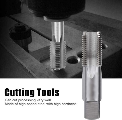 Hilitand Pipe Thread Tap High Speed Steel for Cast Iron Alloy Steel, HSS G1/2-14 Pipe Thread Tap Cutting Tools in Saudi Arabia