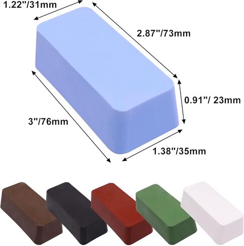 6 قطع مركب تلميع وتلميع، مركب تلميع معدني للمجوهرات، مصنوع من الفولاذ المقاوم للصدأ in Kuwait