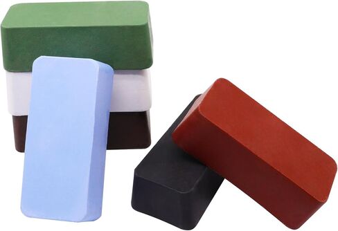 6 قطع مركب تلميع وتلميع، مركب تلميع معدني للمجوهرات، مصنوع من الفولاذ المقاوم للصدأ in Kuwait