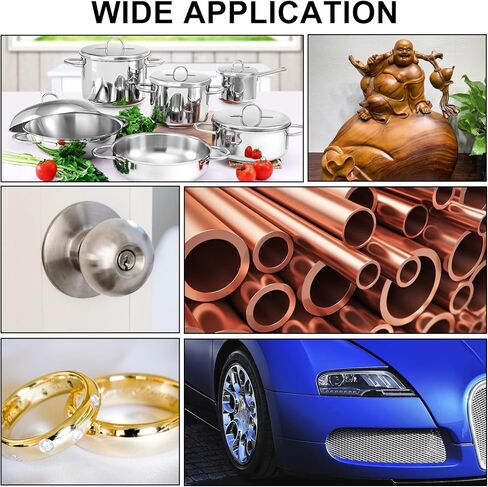 6 قطع مركب تلميع وتلميع، مركب تلميع معدني للمجوهرات، مصنوع من الفولاذ المقاوم للصدأ in Kuwait