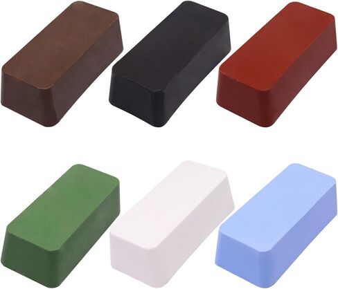 6 قطع مركب تلميع وتلميع، مركب تلميع معدني للمجوهرات، مصنوع من الفولاذ المقاوم للصدأ in Kuwait